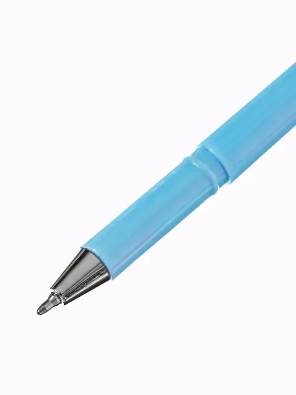 Ручка шариковая 0.8 мм, стержень синий на масляной основе, МИКС