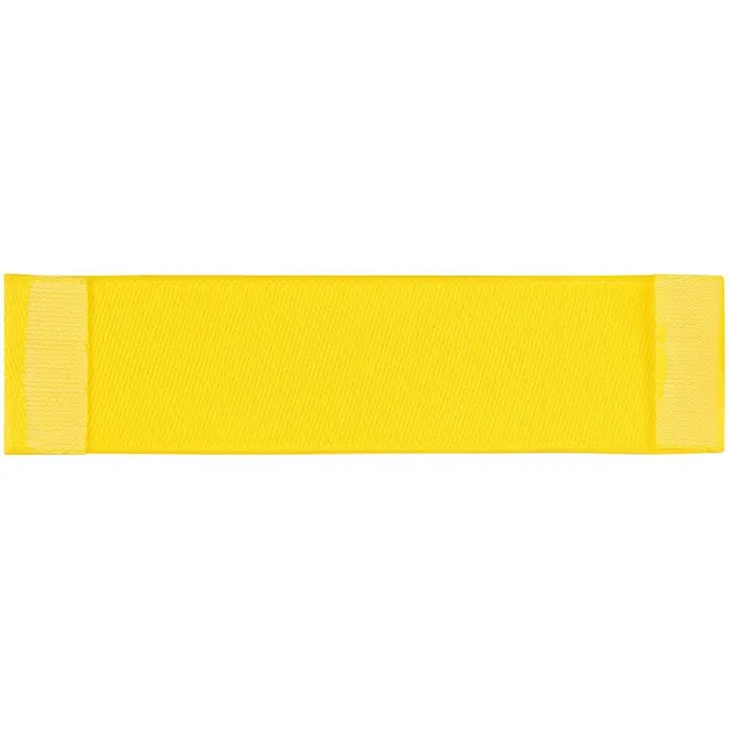 Лейбл тканевый Epsilon, S, желтый