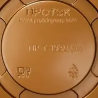 Дно для тортницы пластиковое одноразовое ПР-Т-193, 11&times;10&times;7 см, внутренний 22,5&times;19,4&times;10 см, цвет золотой, 200 шт/уп