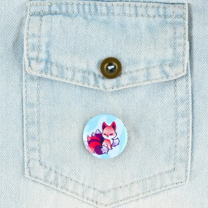 Значок металлический закатной &laquo;Милые анимешки&raquo;, d=2.5 cм, МИКС