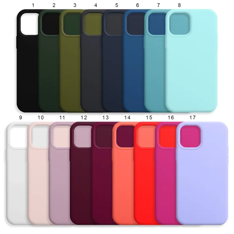 Чехол iPh 12 Pro Max Silicon Сase