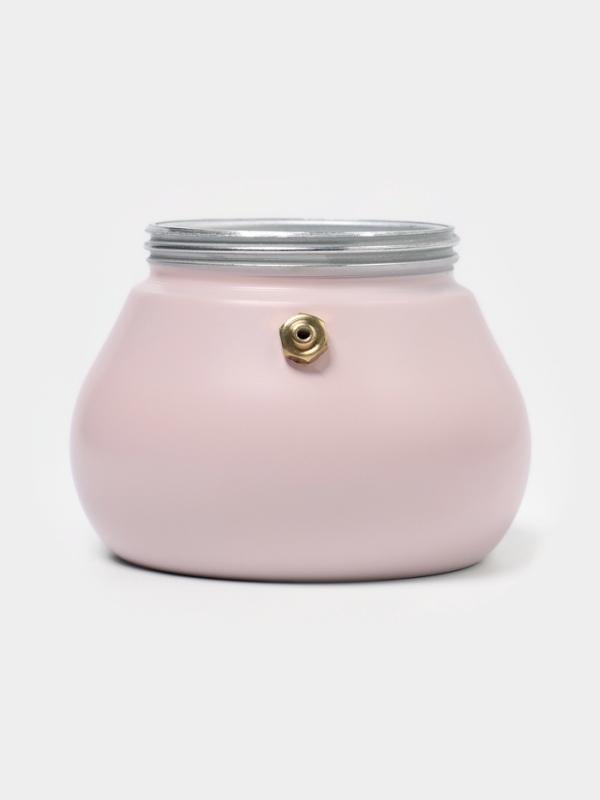 Кофеварка гейзерная "Облако" на 3 чашки, цвет розовый