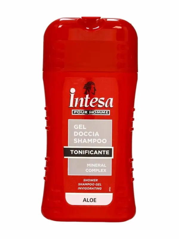 INTESA Шампунь-гель для душа Aloe and Mineral Complex 250мл