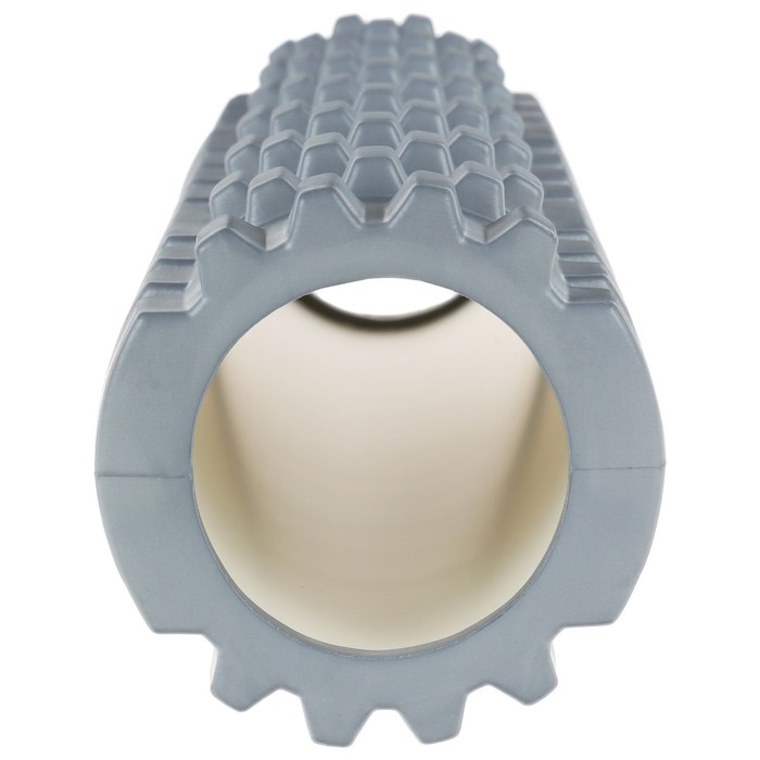 Ролик массажный Sangh, 30х10 см, цвет серый Ролик массажный Sangh, 30х10 см, цвет серый