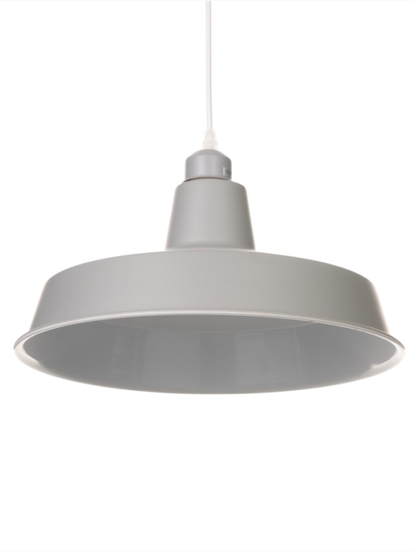 Светильник Ronald 1х40Вт Е27 пр-1м пыльно-серый 36х36х15см