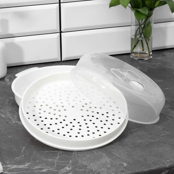 Пароварка для СВЧ-печи пластиковая &laquo;Экспресс&raquo;