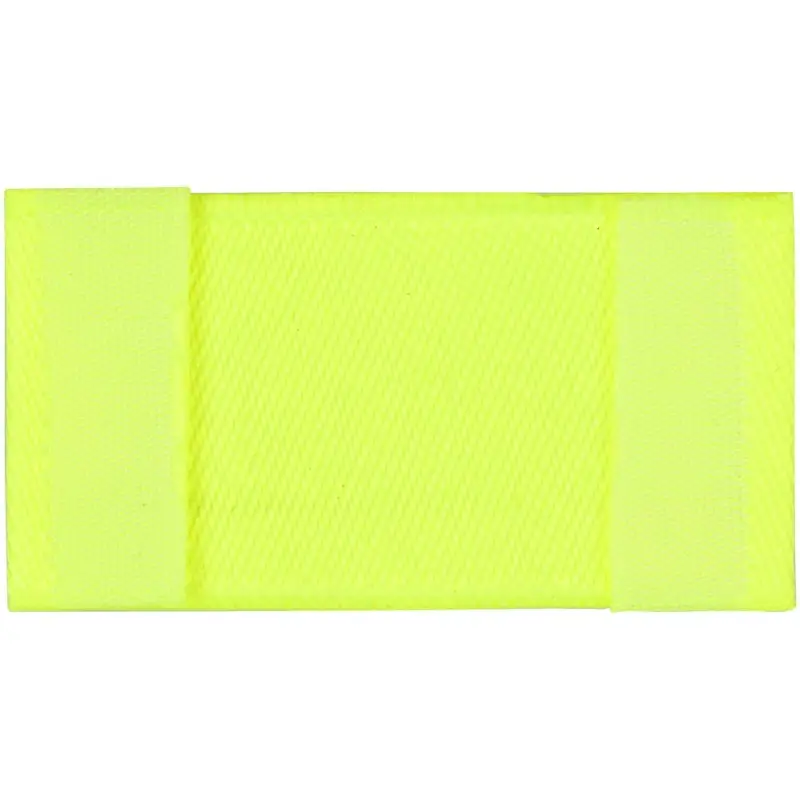 Лейбл тканевый Epsilon, XXS, желтый неон