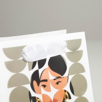 Пакет подарочный ламинированный квадратный, упаковка, &laquo;Girl&raquo;, 14 х 14 х 9 см