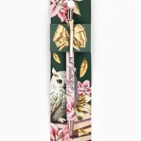 Ручка автоматическая на подложке "Любимому учителю", пластик, синяя паста 0.7 мм