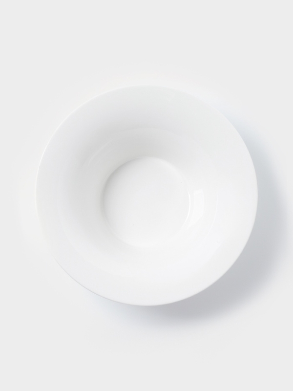 Тарелка глубокая Hanna Kn&ouml;vell, d=22 см, фарфор, белая