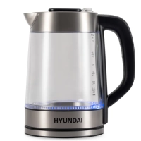 Чайник HYK-G4015 1,7л 2200Вт черный (стекло)