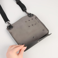 Сумка для мастера 19 &times; 18,5 см, длина ремня 105 см, цвет чёрный