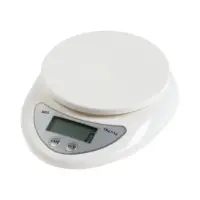 Весы кухонные LVK-706, электронные, с чашей, до 5 кг, белые