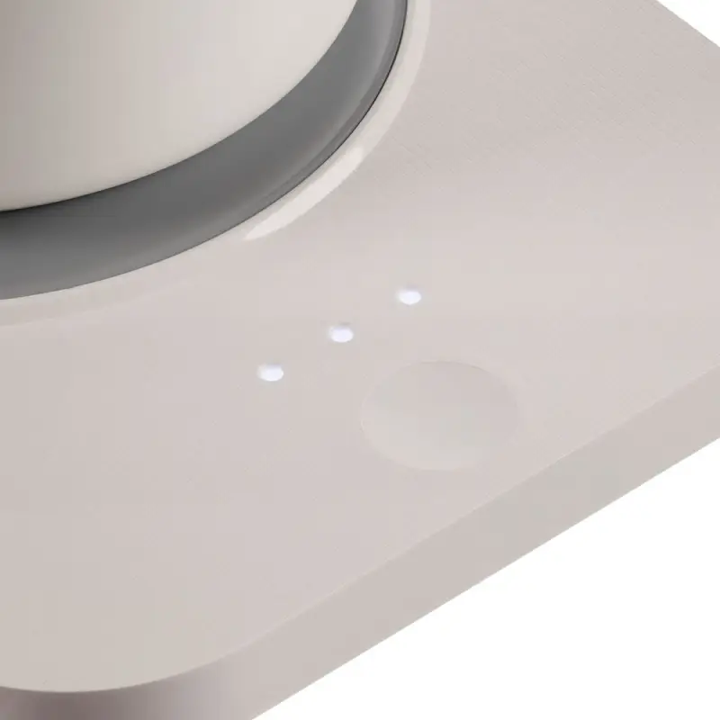 Кружка с подогревом и беспроводной зарядкой Dual Base Plus, белая Кружка с подогревом и беспроводной зарядкой Dual Base Plus, белая