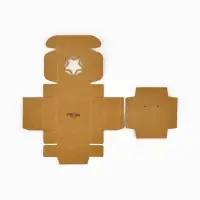 Коробка под бижутерию с окном &laquo;Звезда&raquo;, 7.5 х 7.5 х 3 см