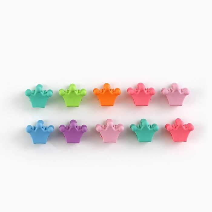 Заколка и крабики для волос новогодние &laquo;Единорог&raquo; на Новый год, 10 х 10,4 см