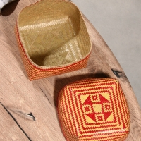 Корзинка плетеная "Севилья" 24х24х15 см