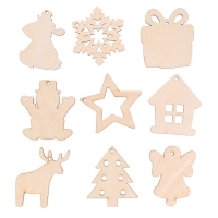 Набор для творчества в коробочке &laquo;Новогодние игрушки&raquo; 27 шт. в наборе