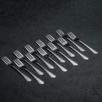 Набор вилок столовых &laquo;Камея&raquo;, h=18,5 см, 12 шт