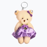 Подвеска &laquo;Мишка в юбке с розой&raquo;, цвет МИКС