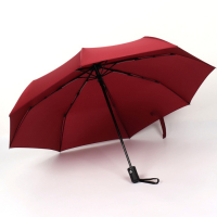 Зонт автоматический &laquo;Indiana&raquo;, 3 сложения, 8 спиц, R = 48/55 см, D = 110 см, цвет МИКС
