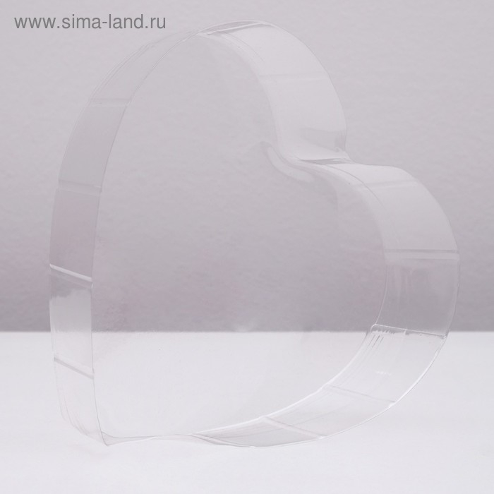 Набор коробок 3 в 1, "Бархат", сердце, 30,5 х 27,5 х 12 - 22 х 21 х 8,5 см