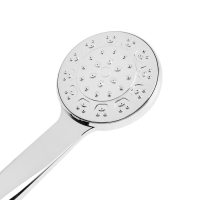 Лейка для душа ZEIN Z3525, d=80 мм, пластик, 1 режим, хром