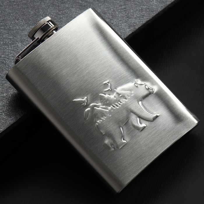 Фляжка &laquo;Медведь&raquo;, 240 мл