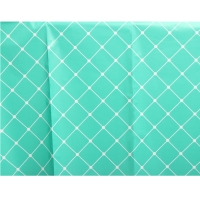 Скатерть &laquo;Квадратики&raquo;, 137 &times; 183 см., цвет зелёный