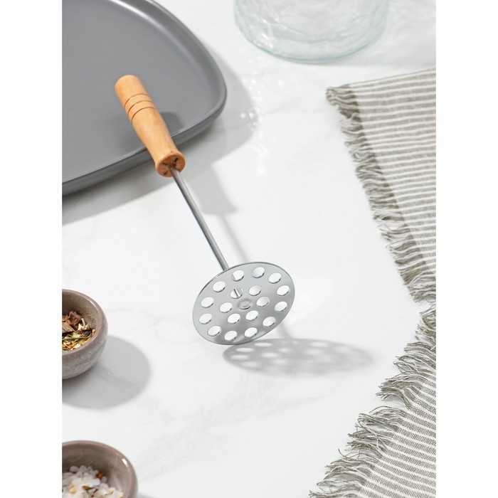 Толкушка Доляна &laquo;Деревенька&raquo;, 21 см