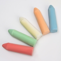 Мелки для рисования &laquo;Карандаши&raquo;, набор 5 шт, 5 цветов