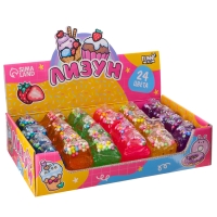 Лизун - слайм &laquo;Пироженка&raquo;, цвета МИКС