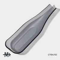 Блюдо стеклянное сервировочное Magistro &laquo;Авис&raquo;, 32,5&times;9,5&times;4 см