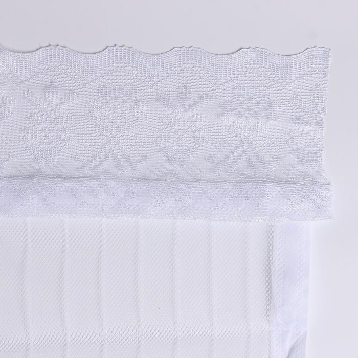 Сетка антимоскитная для дверей, 90 &times; 210 см, на магнитах, цвет белый