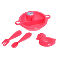 Пупс &laquo;Малышок&raquo; со стульчиком для кормления и аксессуарами, плачет, смеётся, говорит: &laquo;мама&raquo; &laquo;папа&raquo;