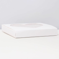 Коробка для 25 конфет, 22 х 22 х 3,5 см. Кондитерская упаковка