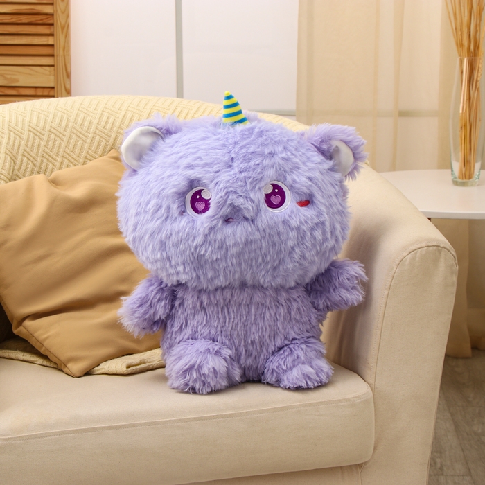 Мягкая игрушка &laquo;Монстрик&raquo;, 40 см, цвет фиолетовый