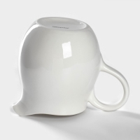 Кувшин фарфоровый Magistro &laquo;Бланш&raquo;, 600 мл, цвет белый