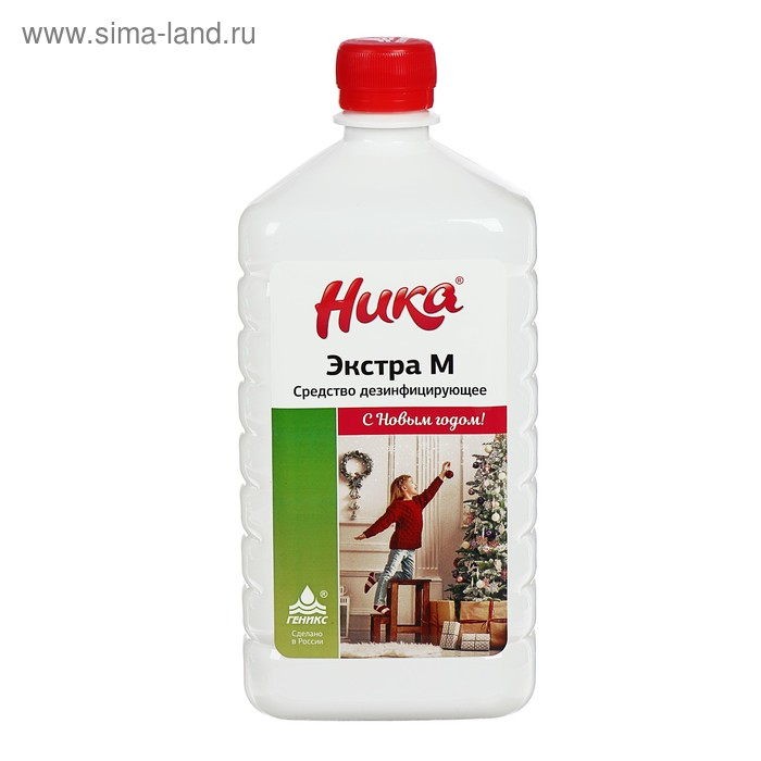Дезинфицирующее средство с моющим эффектом Дезинфицирующее средство с моющим эффектом "Ника-Экстра М", 1 л