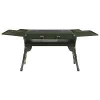 Мангал-барбекю Maclay, 45х30х35 см, цвет хаки