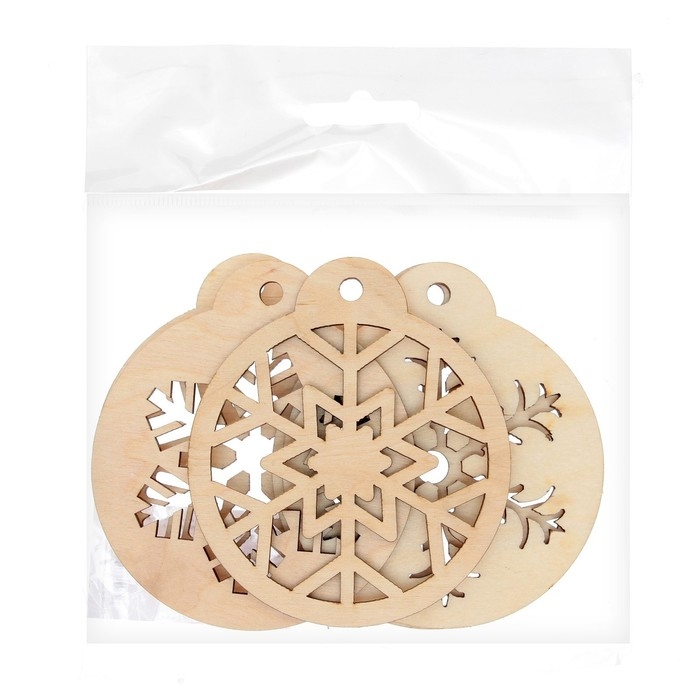 Набор для творчества &laquo;Роспись по дереву&raquo; 5 шт., с ленточкой