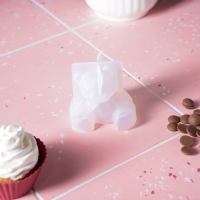 Молд &laquo;Медвежонок&raquo;, силикон, 6,5&times;5,8 см, прозрачный