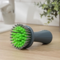 Щётка для посуды с высокой ручкой Доляна &laquo;Цилиндр&raquo;, 7&times;13 см, цвет МИКС