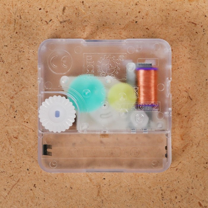 Часы-картина настенные модульные "Сухоцветы", 30 х 40 см, бесшумные, триптих