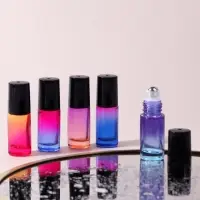 Флакон для парфюма &laquo;Уникальность&raquo;, с металлическим роликом, 5 мл, цвет МИКС