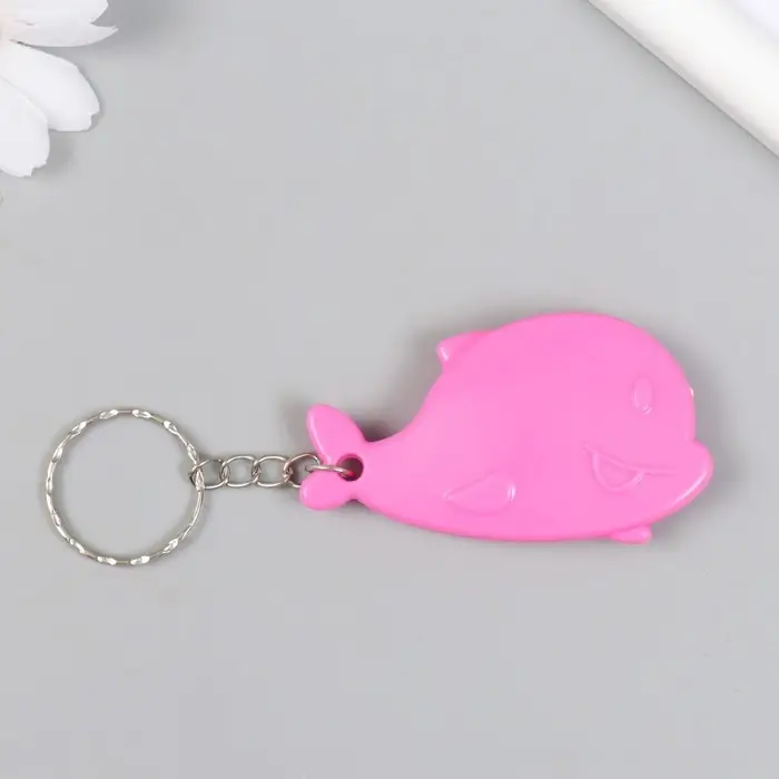 Брелок пластик канцелярский нож "Китёнок" МИКС 3,5х6,5 см