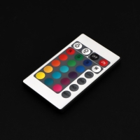 Светильник водонепроницаемый мини, 3 x 1.9 см, 6 шт, от CR2032 (в компл.), пульт, RGB, IP68