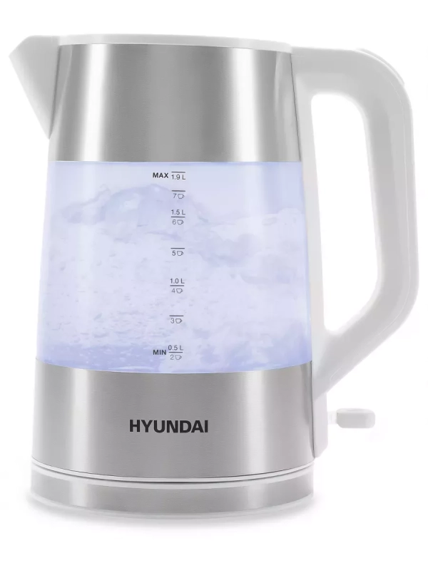 Чайник HYK-P4025 1,9л 2200Вт белый (пластик)