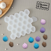 Силиконовый молд &laquo;Мини-шарики&raquo;, 1.7-2 см, толщина 8 мм, цвет прозрачный