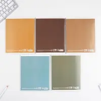 Тетрадь в клетку, 48 л., А5, на скрепке, блок №1 &laquo;Архитектура&raquo; МИКС